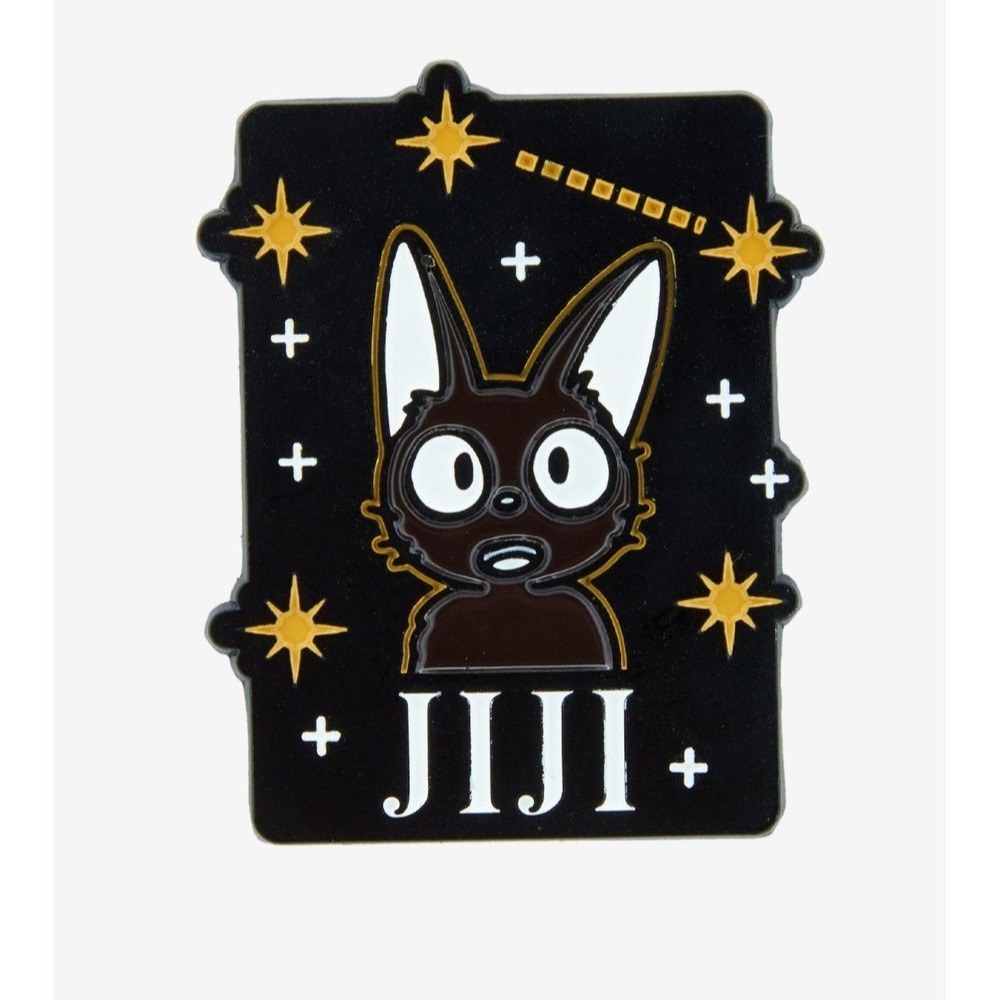 Studio‎ Ghibli Kiki's Delivery Service Jiji Constellation Portrait Enamel Pin - Picture 2 of 2